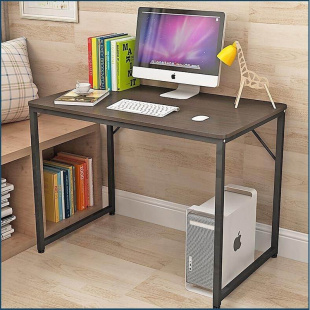 电脑桌简约现代转角办公桌双人书桌家用台式 钢化玻璃桌子写字台