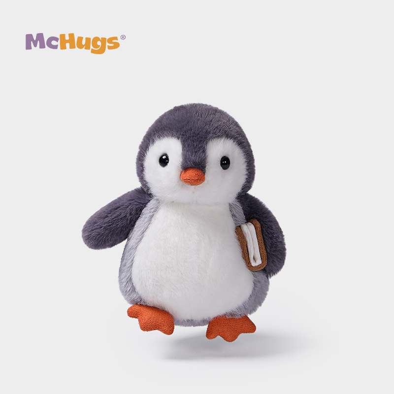 McHugs上学明星企鹅冰冰毛绒玩具