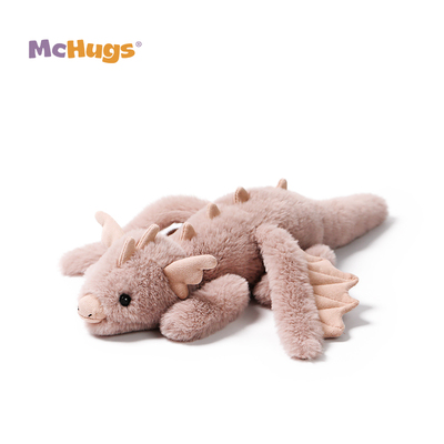 McHugs聂尔龙玩偶睡觉抱毛绒玩具恐龙摆件抱枕生日礼物公仔