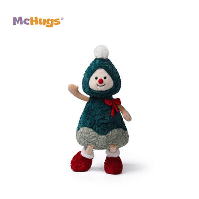 McHugs圣诞节小树精玩偶毛绒娃娃
