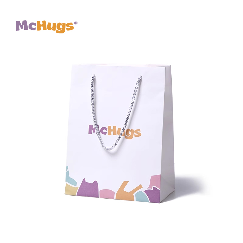 McHugs玩偶小号礼品袋手提袋 适用钥匙扣 18厘米 大小19*11*25cm