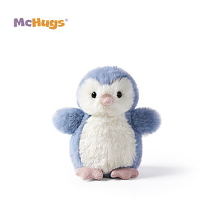 McHugs呆萌企鹅崽冰箱贴磁贴玩偶毛绒玩具摆件娃娃公仔生日礼物