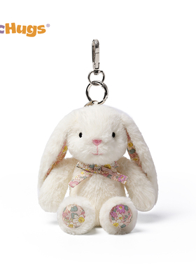 McHugs奶油兔子钥匙扣毛绒玩偶背包书包包挂件公仔挂饰生日礼物女