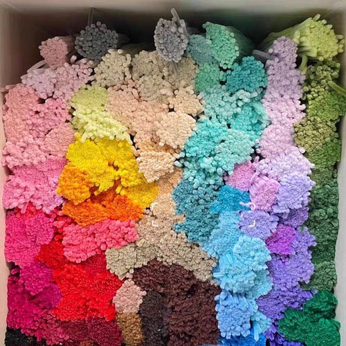 扭扭棒超密型毛根马卡龙色系diy材料儿童手工材料幼儿园花束