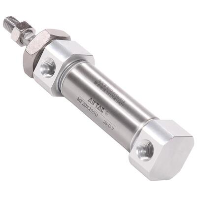 亚德不锈钢迷你气缸MF40X25-50/75/80/100/150/M200/300/500SU平