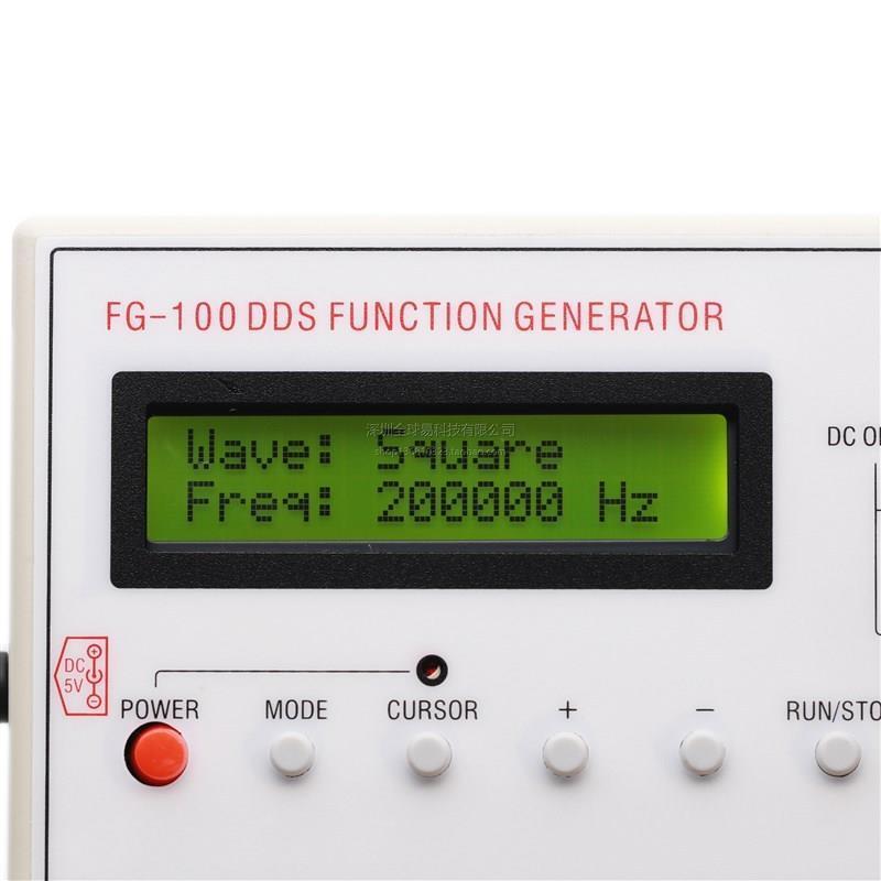 DDS函数信号发生器DDS Function Signal Generator FG-100