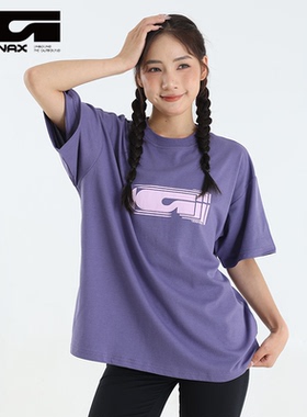 GAINAX新款户外夏季T恤百搭宽松大G潮流新品经典LOGO男女半袖