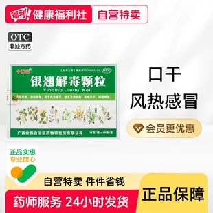 十万山银翘解毒颗粒药物研究所风热冲剂药房合剂毒液感冒药胶囊