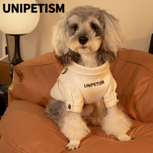 宠物猫咪中小型犬法斗衣服 夹克 UNI24I03 磨毛美式 UNIPETISM
