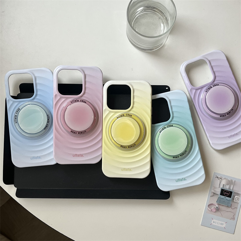IPHONE15PROMAX 휴대폰 케이스에 적합한 새로운 단색 그라데이션 웨이브 14 APPLE 13 낙하 방지 소프트 남성 및 여성 12
