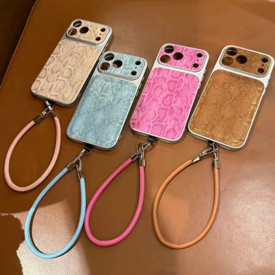 新款高级感个性蛇皮纹适用iPhone17ProMax手机壳16苹果15防摔软14