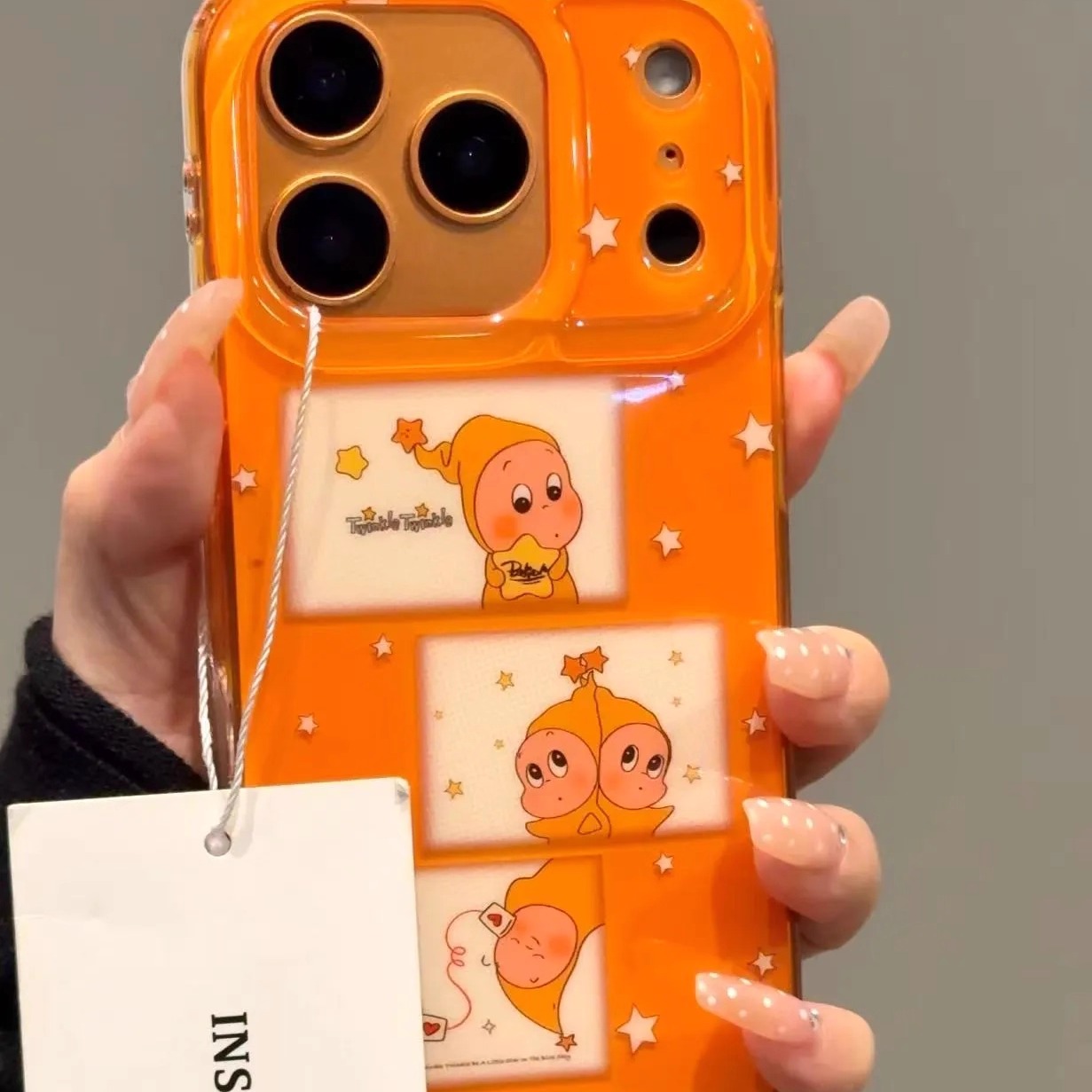 新款摘星的星星宝宝适用iPhone17ProMax手机壳16苹果15防摔软男女
