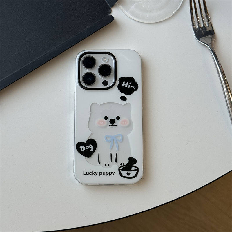 IPHONE16PROMAX 휴대폰 케이스에 적합한 다채로운 별 중공 고양이 15 APPLE 14 낙하 방지 소프트 남성 및 여성 13
