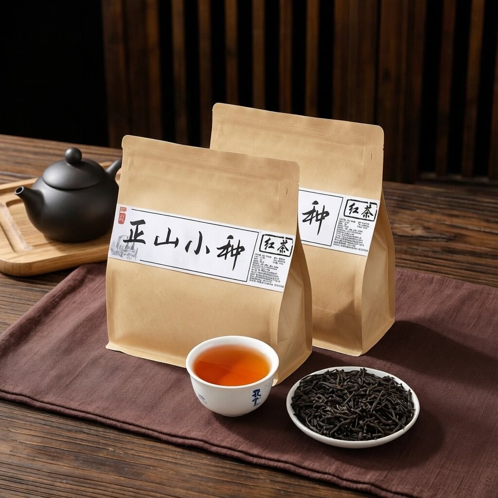 红茶茶叶武夷山正山小种500g口粮茶福建武夷一级浓香自饮实惠装