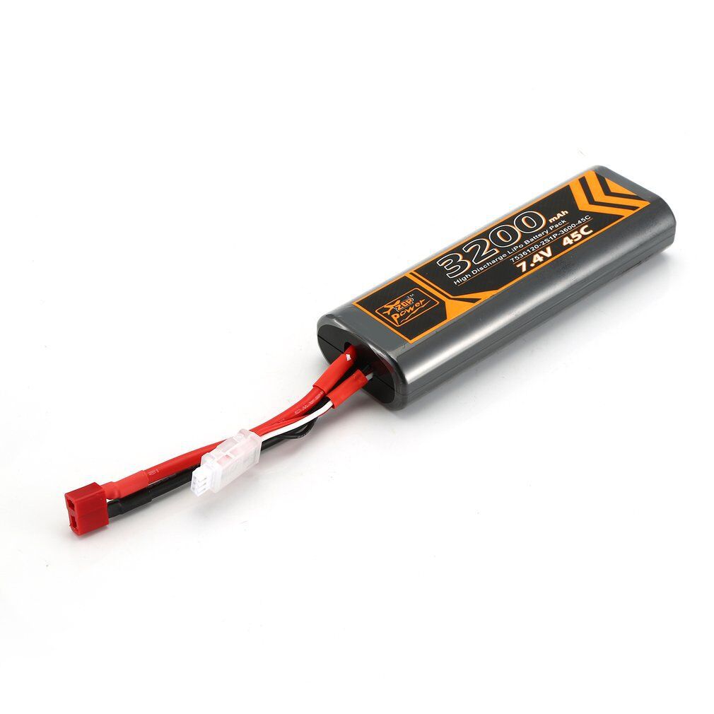 14年ZOP航模电池工厂RC3200mAh7.4V11.1V45C聚合物高倍率圆壳车电