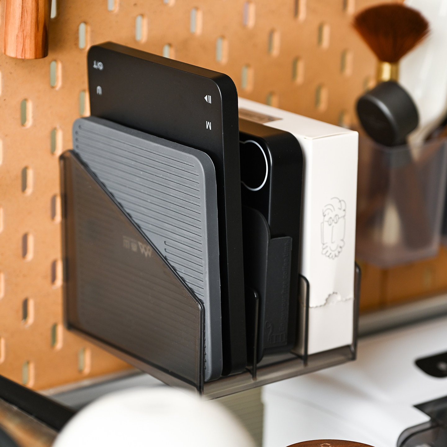 严大胡子 适配某家洞洞板咖啡秤收纳滤纸分装豆袋陈列架咖啡器具,收纳整理,收纳洞洞板,淘宝优惠券,粉丝福利购,淘宝优惠卷