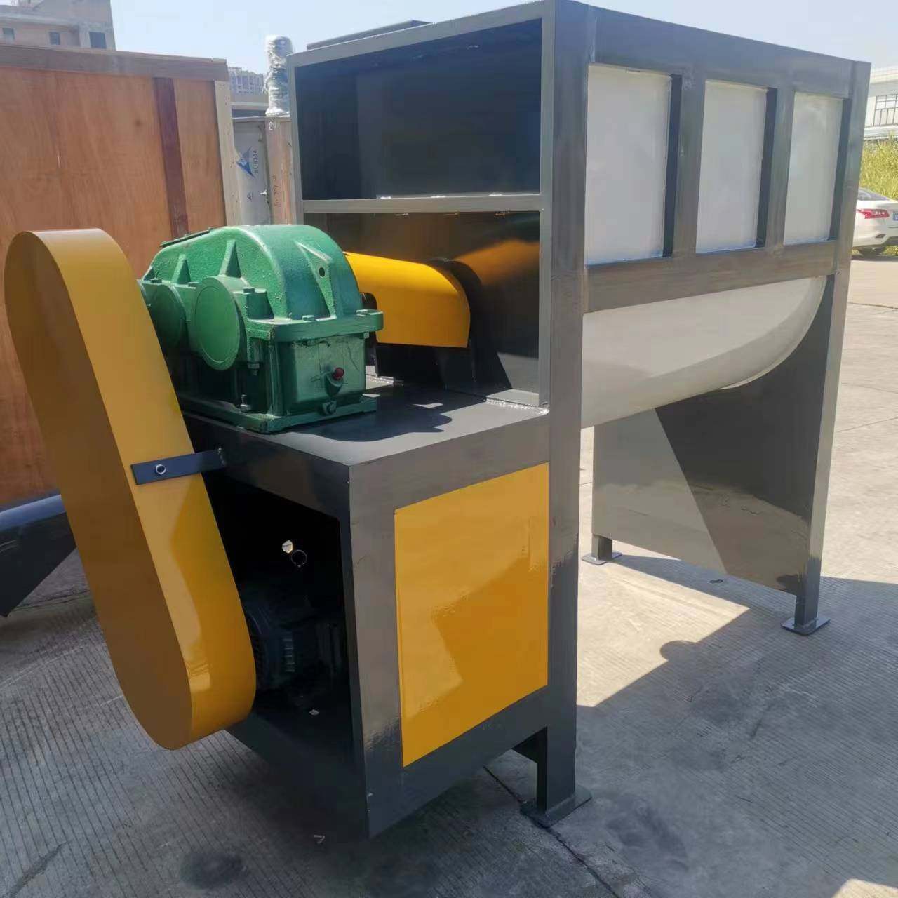 不锈钢螺带混合机卧式真石漆混合机全自动腻子粉化工烘干混合机,五金/工具,拌料机,淘宝优惠券,粉丝福利购,淘宝优惠卷