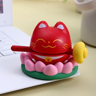 小木鱼解压工位玄学好运桌面摆件上班情绪稳定感礼物实用