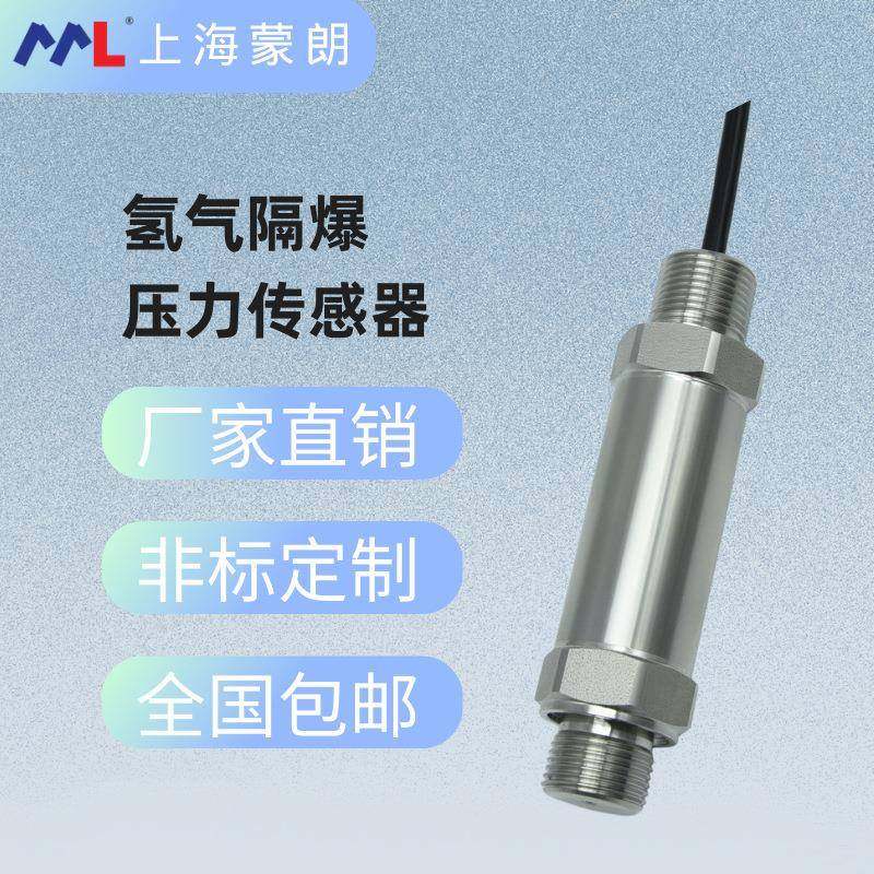 测量氢气隔爆压力传感器0-60MPa高压氢气防爆压力变送器4-20mA485