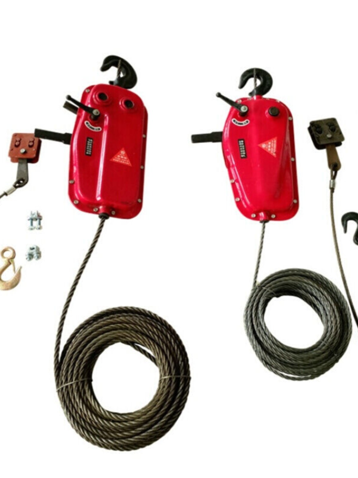 15吨钢丝绳手扳葫芦外墙装修升降手摇葫芦手动吊篮牵引葫厂