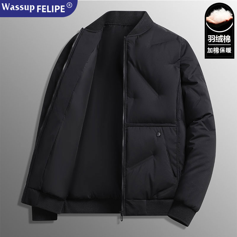 WASSUP冬季加厚保暖棉衣