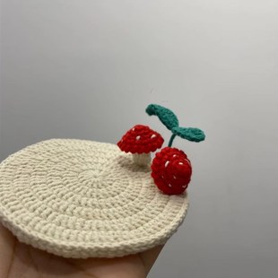 成品网红手工编织创意杯垫茶垫圈餐垫水壶隔热垫盘碗垫防烫家用
