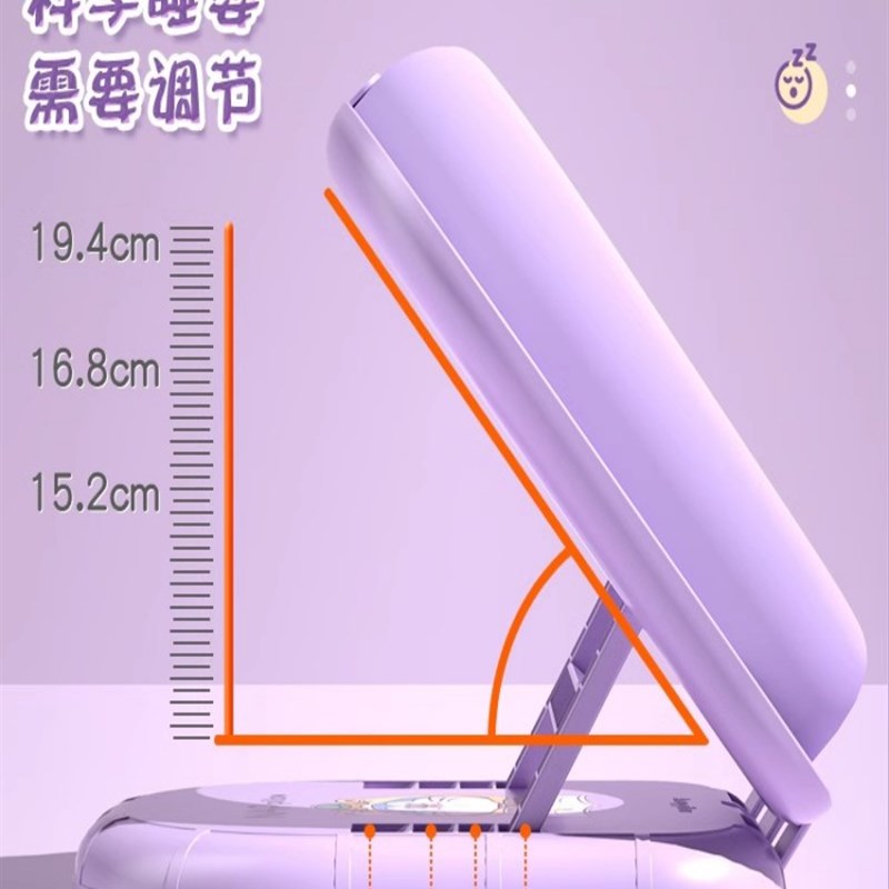 午睡枕学生趴睡枕可携式折叠可拆洗抱枕趴桌子上睡觉神器教室趴趴