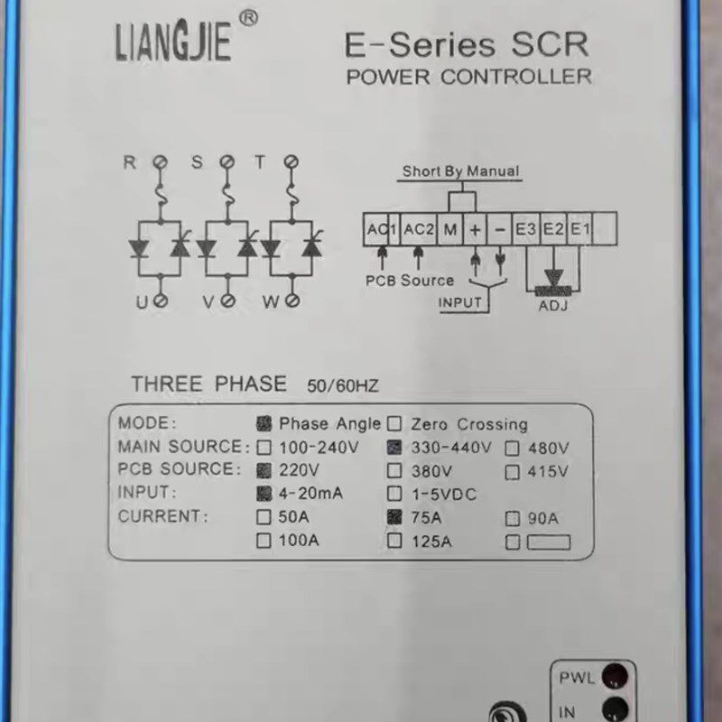 LJE-3P-380V75A-2 LJE-3P-380V30220V SCR电力控制器 LIANGJIE