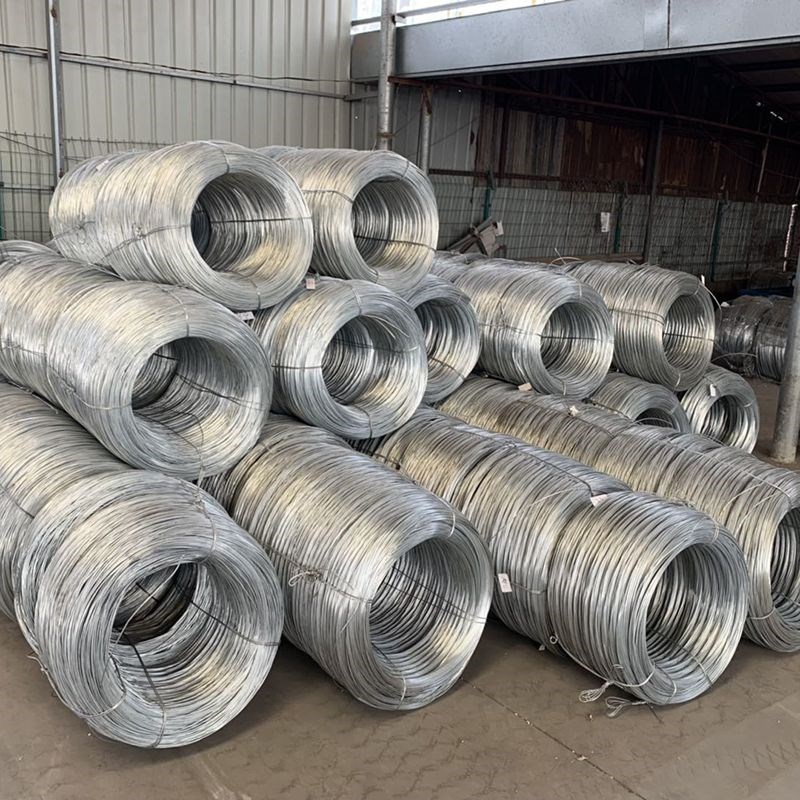 热镀锌铁丝绑丝扎丝捆绑防锈防腐软丝编丝盘丝8-15号粗1.8-4毫米图片