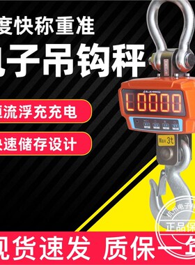 浙江蓝箭OCS-XZ-JJE吊秤吊磅直视式电子吊钩秤挂钩称行车秤1T-15T