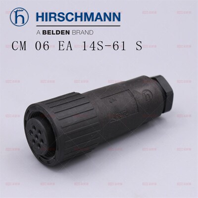 比例阀7针圆型插头穆格733590赫斯曼Hirschmann CM06EA14S-61S