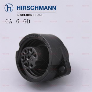 932325100 100 德国hirschmann赫斯曼CA6GD连接器7芯母头932 325