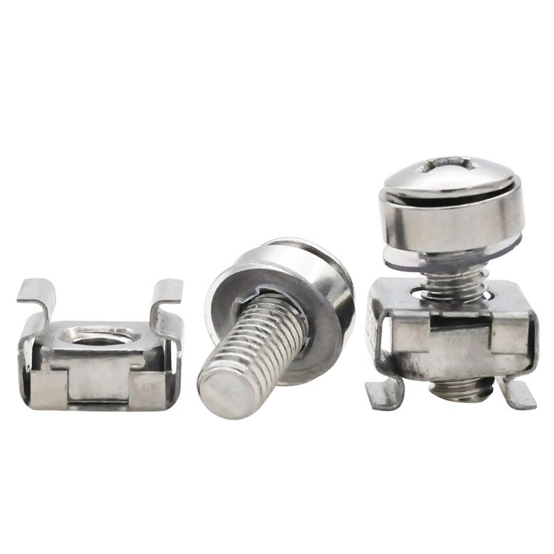 金固盈不锈钢机柜螺丝卡扣母交换机机柜网络服务器皇冠镀镍螺丝,搬运/仓储/物流设备,其他起重搬运设备,淘宝优惠券,粉丝福利购,淘宝优惠卷