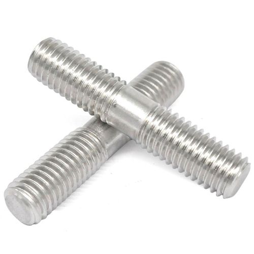 金固盈304不锈钢双头螺丝DIN976双倒角牙棒GB901阀门法兰安装螺栓