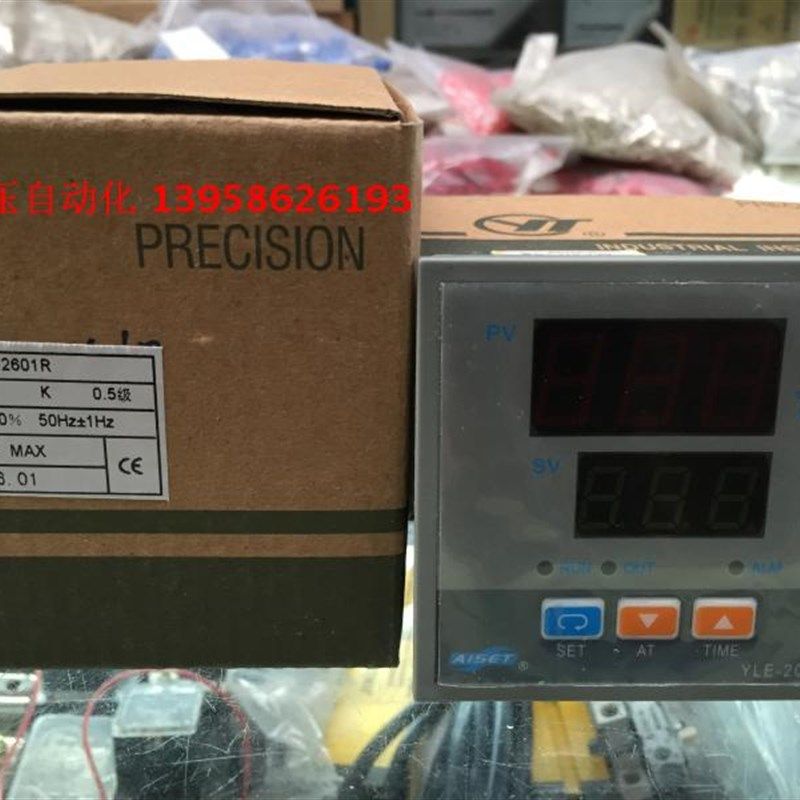 AISET上海亚泰仪表 YLE-2000 YLE-2601R K型 0-300度 智能温控仪