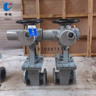 Z942J 耐磨矿用闸阀 16C电动衬胶双面密封闸阀手动双面衬胶闸板阀