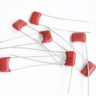 100V=63V=50V CBB薄膜电容器 0.022UF 22NF 脚距5mm 223J