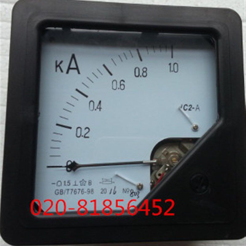 直流电流表1C2-1.5KA 750A 1000A 1.5KA 2KA 2.5KA 3KA 75MV