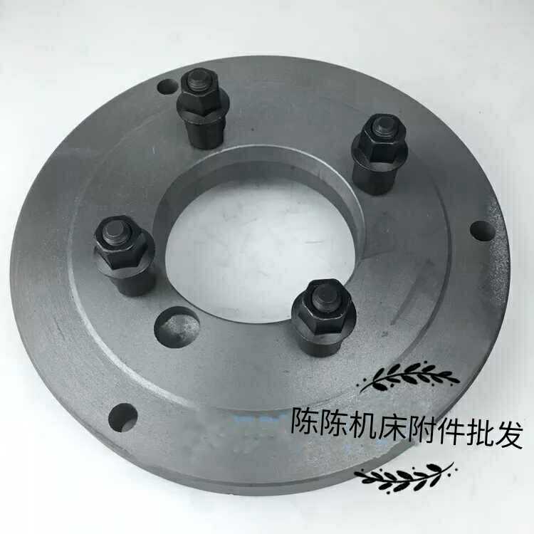 C型车床三爪卡盘法兰盘连接盘过度盘C6140 C6150 C6180机床主轴C6