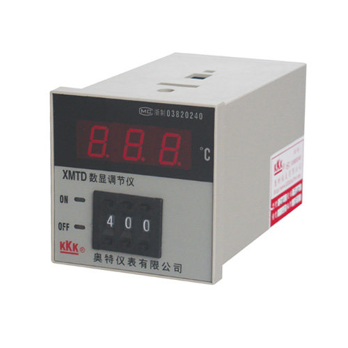 奥特数显温控仪表XMTD-2301M拨码式数字温度调节仪K型热电偶探头