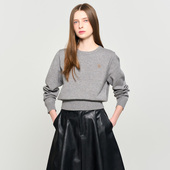 GNRL圆领金扣针织日常通勤休闲套头毛衣女装 idea 现 General