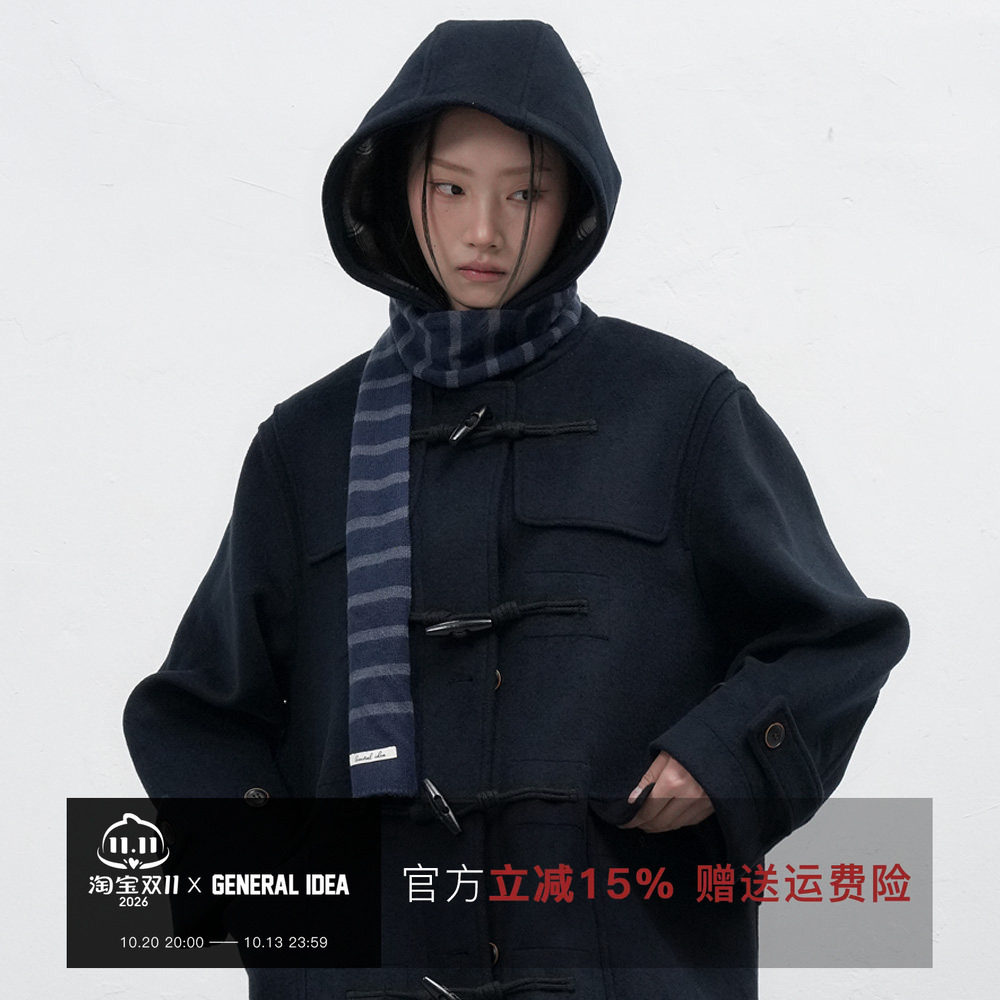 【折扣】GENERAL IDEA 韩国正品织长条小围巾春秋冬季韩版复古围