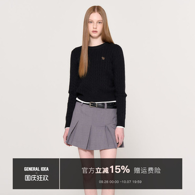【折扣】GENERAL IDEA 韩国正品袢百褶短裙韩式女