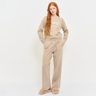 idea慵懒休闲刺绣亲肤毛衣套装 General 秋冬3042 现