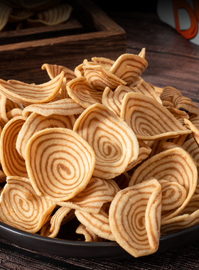 潮伯伯片片脆怀旧潮汕特产猪耳朵零食猫耳朵小吃老式饼干猪耳酥