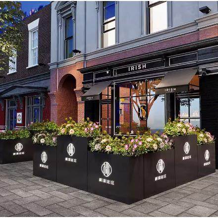 户外铁艺花箱组合移动式隔断室外花槽商业广场不锈钢庭院花坛,玩具/童车/益智/积木/模型,其它,淘宝优惠券,粉丝福利购,淘宝优惠卷