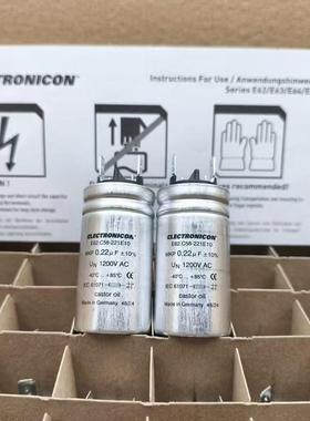 原装ELECTRONICONE62.C58-221E101200V0.22UF直流滤波电容