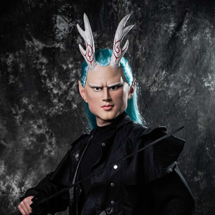 东海龙王乳胶头套 敖光 敖闰面具抖音舞会搞笑派对自拍道具