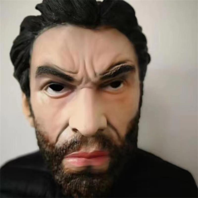 金刚狼人物头套男女舞会表演道具