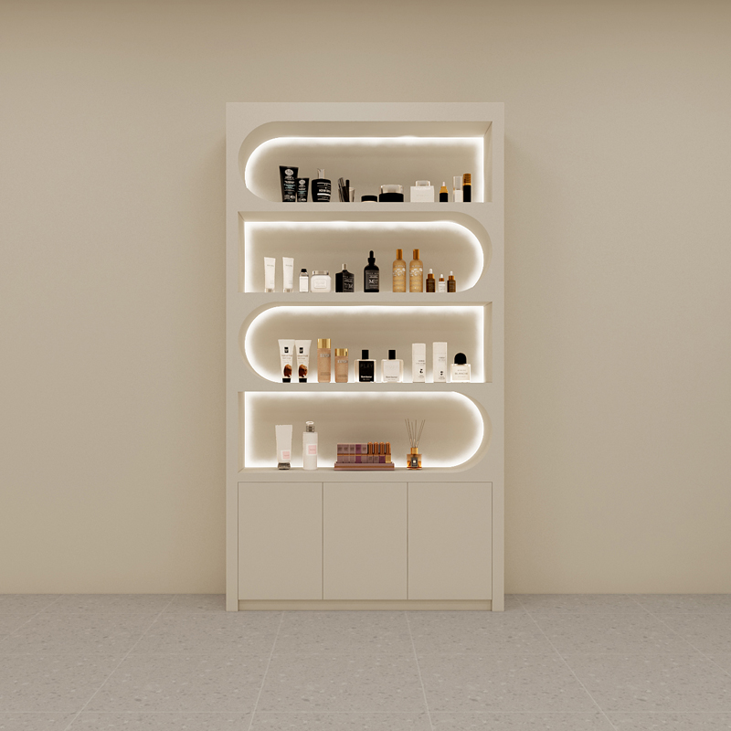 郑氏简约现代纤维板整装展示柜